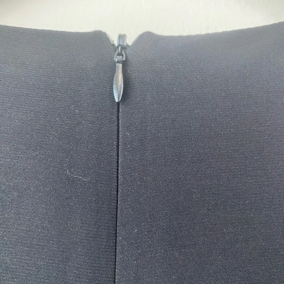 Scarlett Asymmetrical Black Dress - Picture 5 of 9